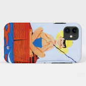 Fisch angeln Case-Mate iPhone hülle (Rückseite (Horizontal))