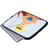 Fisch angeln laptopschutzhülle (Vorne Knopf)