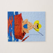Fisch angeln puzzle (Horizontal)