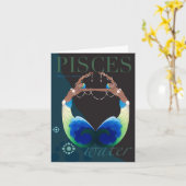 Fisch-Anmerkung Karte (Gelbe Blume)