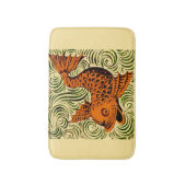 Fisch Antikes Tile Alte Kunst antiken Badematte (Vorderseite Vertikal)