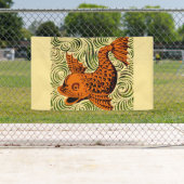 Fisch Antikes Tile Alte Kunst antiken Banner (Insitu)