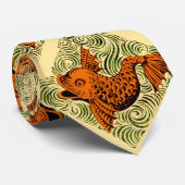 Fisch Antikes Tile Alte Kunst antiken Krawatte (Gerollt)