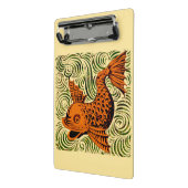 Fisch Antikes Tile Alte Kunst antiken Mini Klemmbrett (Gewinkelt2)