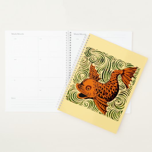 Fisch Antikes Tile Alte Kunst antiken Planer (Anzeige)