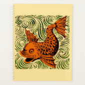 Fisch Antikes Tile Alte Kunst antiken Planer (Vorderseite)