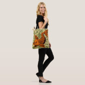 Fisch Antikes Tile Alte Kunst antiken Tasche (Am Model)