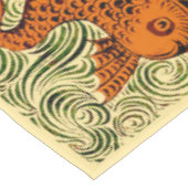 Fisch Antikes Tile Alte Kunst antiken Tischdecke (Schrägansicht)