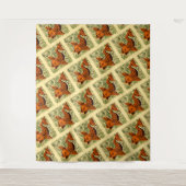 Fisch Antikes Tile Alte Kunst antiken Wandteppich (Vorderseite)