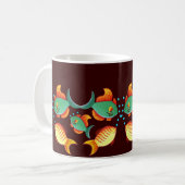 Fisch-Aquarium Kaffeetasse (Vorderseite Links)