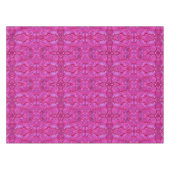 Fisch Arabesque Unterwasser Bohemisches Muster ros Tischdecke (Vorderseite (Horizontal))