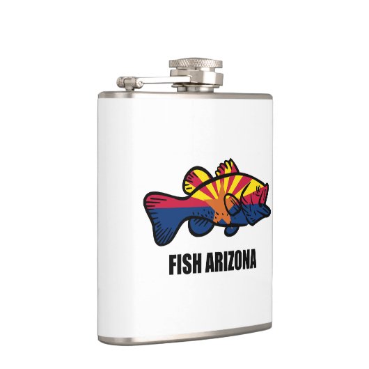 Fisch Arizona Flachmann (Rechts)