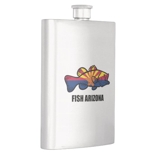 Fisch Arizona Flachmann (Rechts)