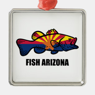 Fisch Arizona Ornament Aus Metall