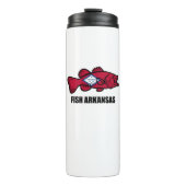 Fisch Arkansas Thermosbecher (Vorderseite)