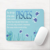 Fisch-Astrologie Mousepad (Mit Mouse)
