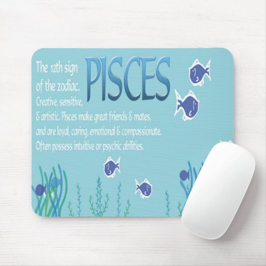Fisch-Astrologie Mousepad (Mit Mouse)