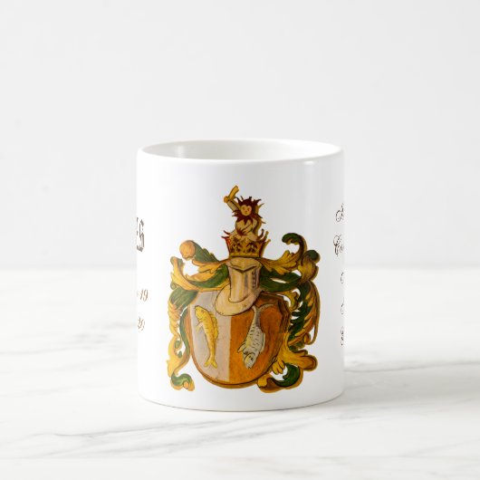 Fisch-Astrologie-Tasse Kaffeetasse (Mittel)