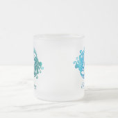 Fisch-Astrologie-Tasse Mattglastasse (Mittel)