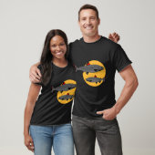 Fisch auf Senfgelb T-Shirt (Unisex)