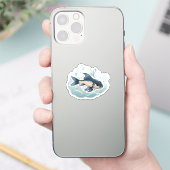 Fisch-Aufkleber Aufkleber (Telefon)