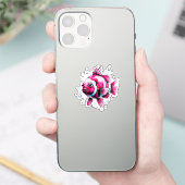Fisch-Aufkleber Aufkleber (Telefon)