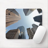 Fisch-Auge Linse des Gebäude, Boston, US Mousepad (Mit Mouse)