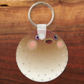 Fisch aus dem Puffsack Schlüsselanhänger (Vorderseite)