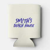 Fisch aus dem Strandhaus kann kühler werden Dosenkühler (Rückseite)