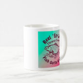 Fisch aus dem Wasser Kaffeetasse (VorderseiteRechts)