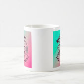 Fisch aus dem Wasser Kaffeetasse (Mittel)