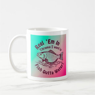 Fisch aus dem Wasser Kaffeetasse