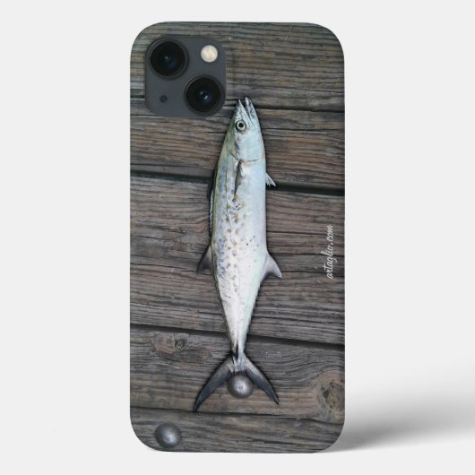 Fisch aus rustikalem Holz Case-Mate iPhone Hülle (Rückseite)