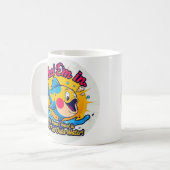 Fisch Außerhalb Des Wassers Spaß Kaffeetasse (Vorderseite Links)