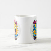 Fisch Außerhalb Des Wassers Spaß Kaffeetasse (Mittel)
