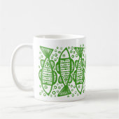 Fisch - Avocado Green Kaffeetasse (Links)