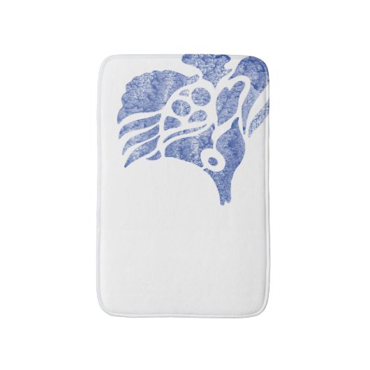 Fisch-Bad-Matte Badematte (Vorderseite Vertikal)