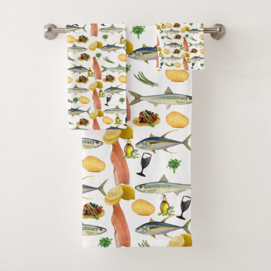 Fisch Badewanne Handtuch Sets (Insitu)