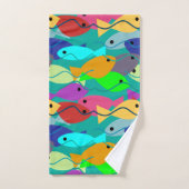 Fisch Badhandtuch Set (Handtuch)
