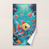 Fisch Badhandtuch Set (Handtuch)