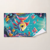 Fisch Badhandtuch Set (Handtuch)