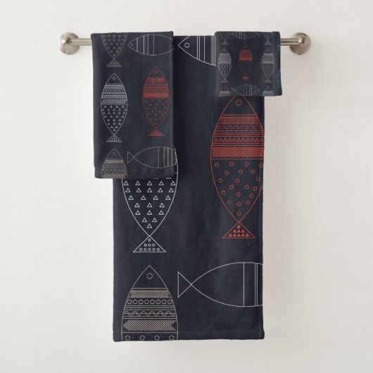 Fisch Badhandtuch Set (Insitu)