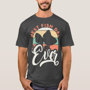 Fisch Behalte Bester Vater je Aquarium Besitzer T-Shirt
