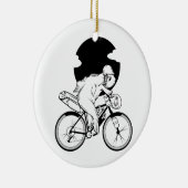 Fisch-Bikepacking Keramik Ornament (Rechts)