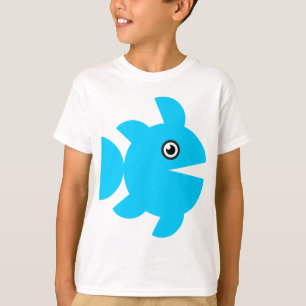 Fisch - Blau T-Shirt