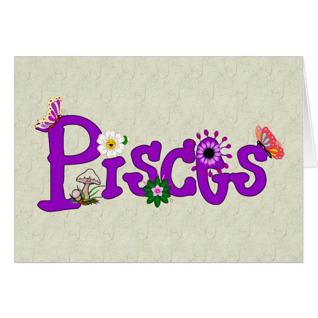 Fisch-Blumen (Vorderseite (Horizontal))