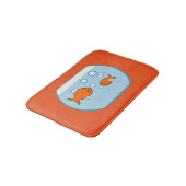 Fisch Bowl Bath Mat Badematte (Schrägansicht)