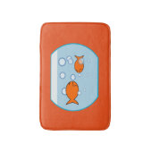 Fisch Bowl Bath Mat Badematte (Vorderseite Vertikal)