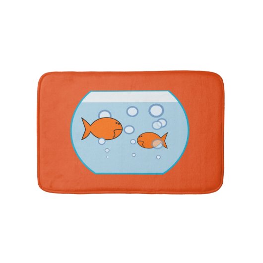 Fisch Bowl Bath Mat Badematte (Vorderseite)