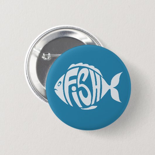 Fisch Button (Vorne & Hinten)